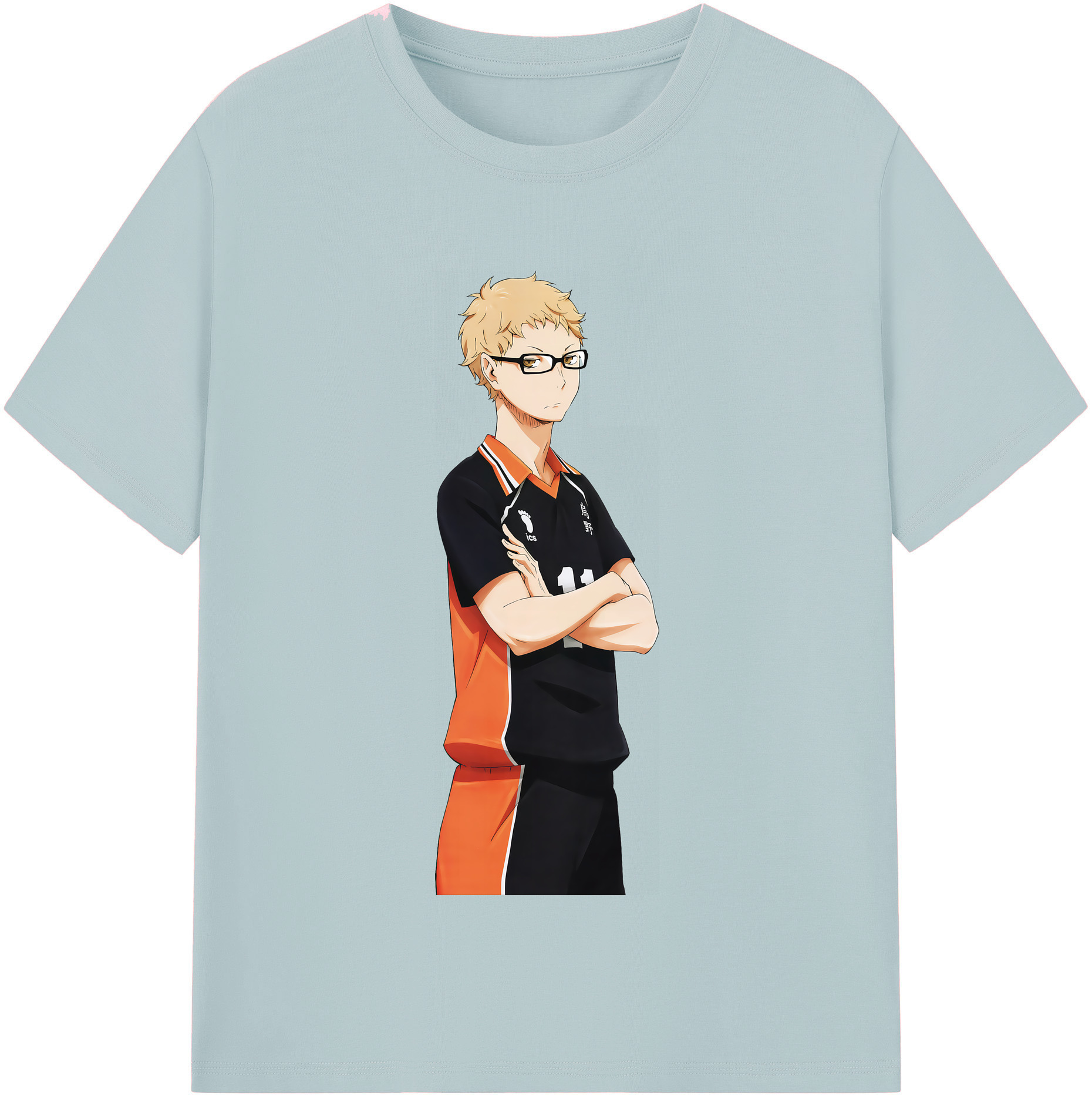 （画像用） ハイキュー!! Haikyu!! 綿100％半袖Tシャツ（フロントプリント）